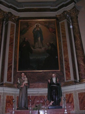 Chiesa parrocchiale, altare dell'Immacolata - small