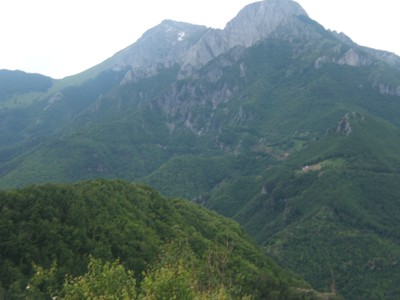 Pania della Croce vista dalla Rocca